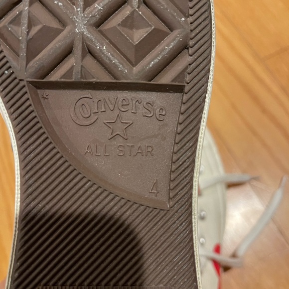 Comme des garçons PLAY x converse chuck Taylor hidden heart low top - Picture 4 of 6